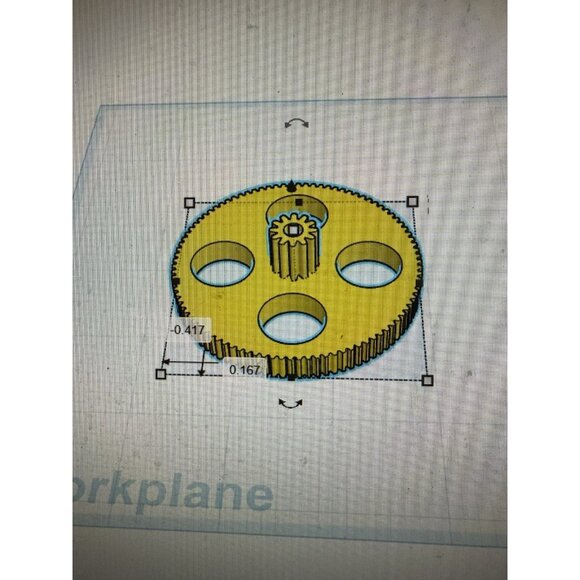 Cuisinart Ice-21 Ice Cream Maker Gear Part - Strong 3D Printed Replacement - Picture 6 of 6